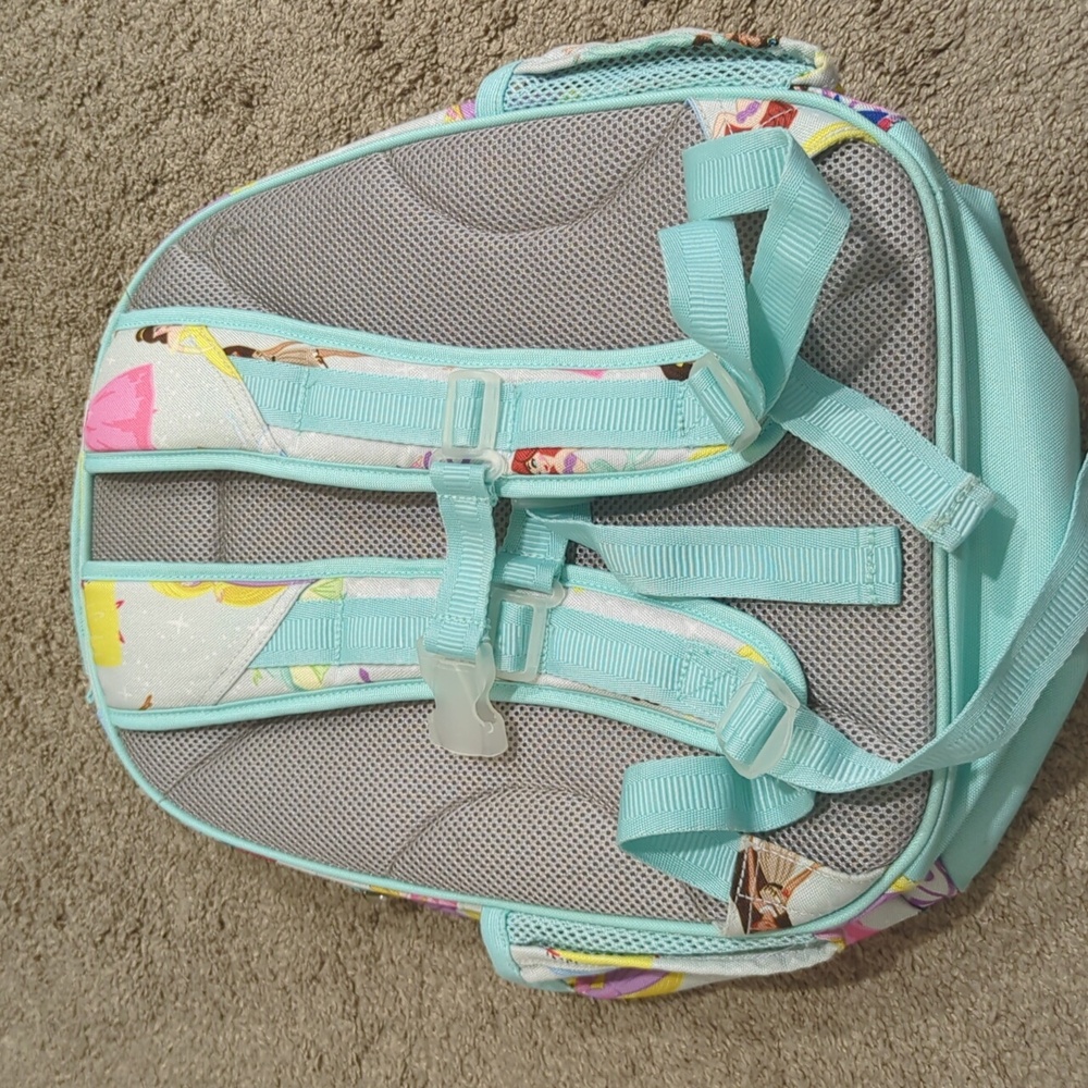 Disney Princess Aqua Backpack and Lunchbox Set - Picture 8 of 12